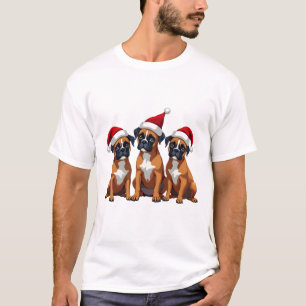 Boxer Dog Ugly Sweater Christmas Light Xmas Pajama