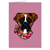 Boxer Dog Valentine (Front)