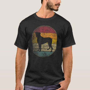 Boxer Dog Vintage Distressed Retro Style 70s 80s 9 T-Shirt