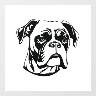 Boxer Dog Wall Decal