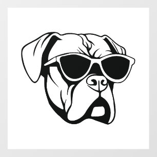 Boxer Dog Wall Decal