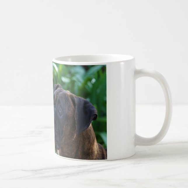Boxer dogs and bubbles mug (Right)