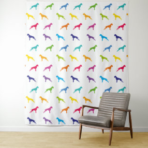 Boxer Dogs  Tapestry