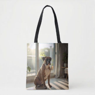 Boxer Elegant Tote Bag