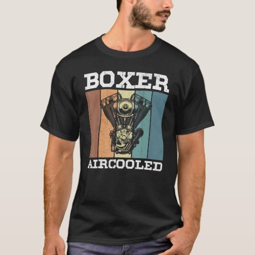 Boxer Engine Series R Motorcycle Boxer Engine T_Shirt