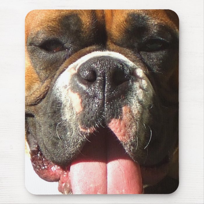 Boxer Face mousepad