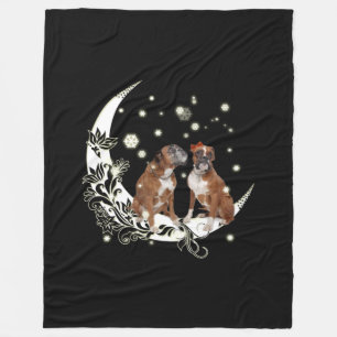 boxer fleece blanket