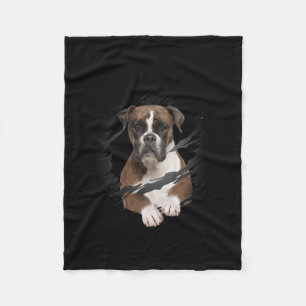 Boxer Fleece Blanket