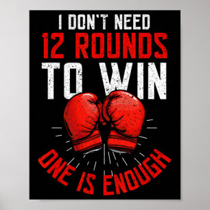 Boxer Funny Boxing  Poster
