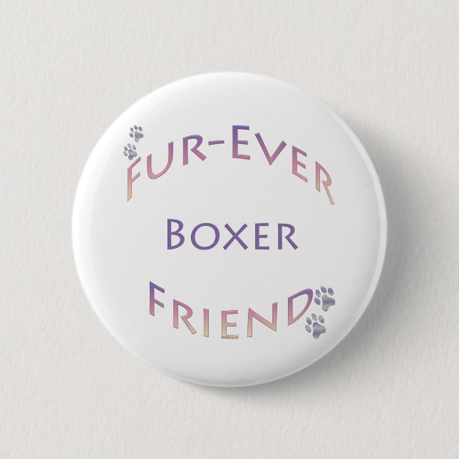 Boxer Furever Button (Front)