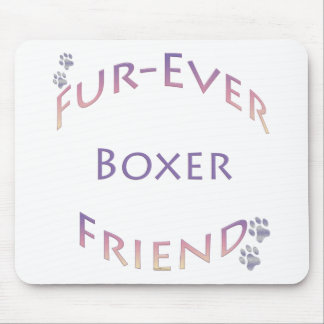 Boxer Furever Mouse Pad