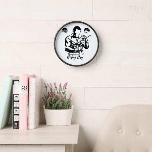 BOXER GIFT FOR MEN CLOCK