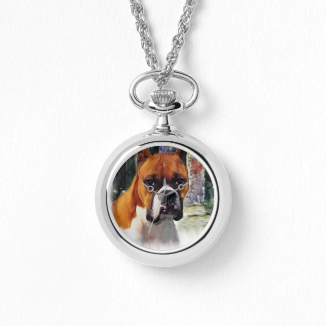 Boxer Gifts Where Love Grows Watch (Front)