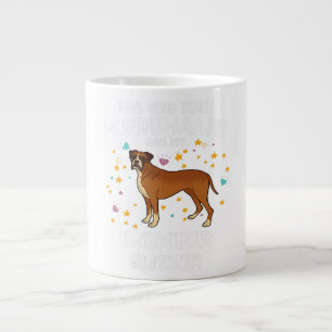Boxer Glitter Dog Pet Lover Gift Ideas Giant Coffee Mug