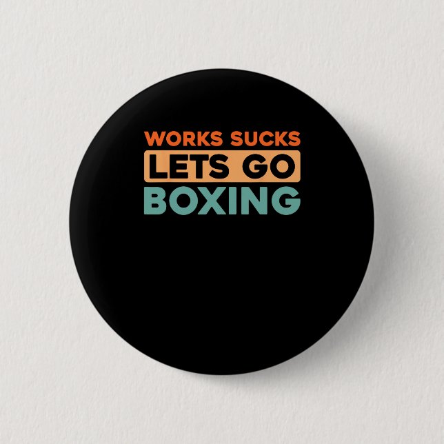 Boxer Gloves - Fighter Sparring Boxing  Button (Front)