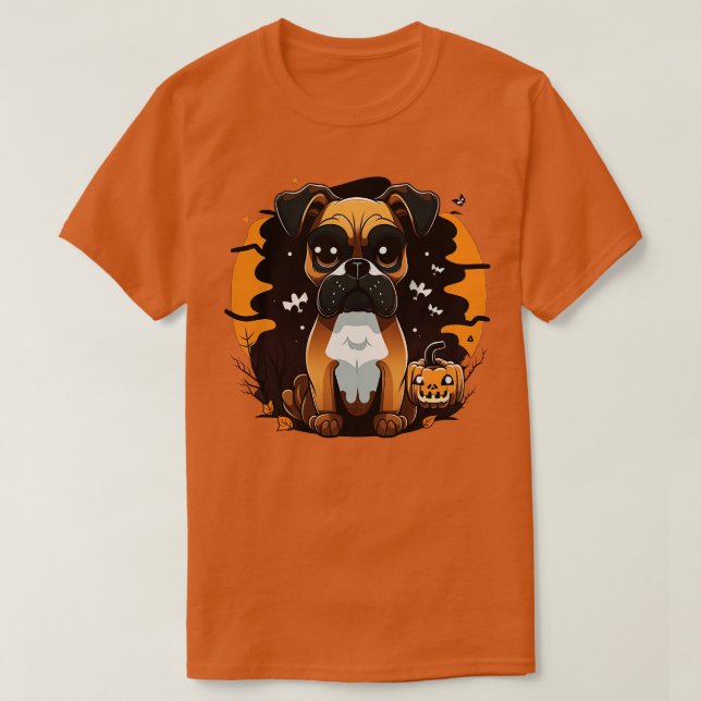 Boxer halloween 4 T-Shirt (Design Front)