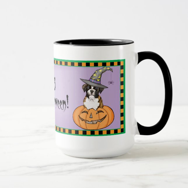 Boxer Halloween Mug (Right)