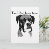 Boxer Happy Face (Standing Front)