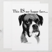 Boxer Happy Face (Front/Back)