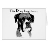 Boxer Happy Face (Front Horizontal)