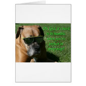 Boxer:  Hard to be Humble (Front)