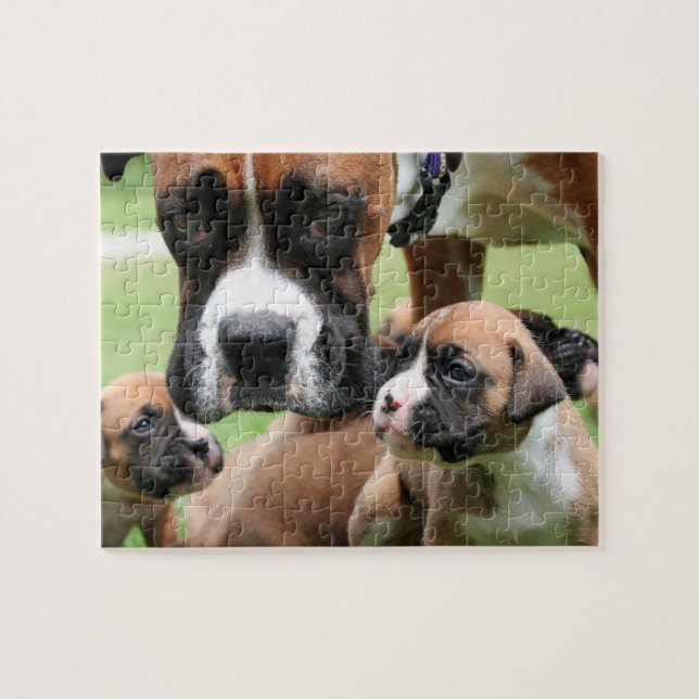 Boxer - Helicopter Mom Jigsaw Puzzle (Horizontal)