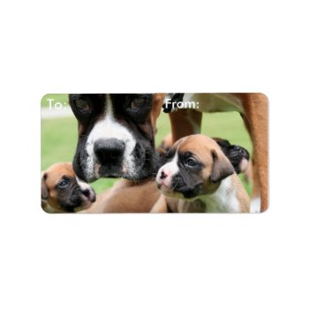 Boxer - Helicopter Mom Label by FrankzPawPrintz at Zazzle