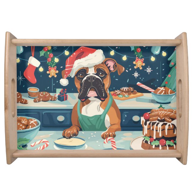 Boxer Holiday Baking: Festive Christmas Serving Tray (Front)