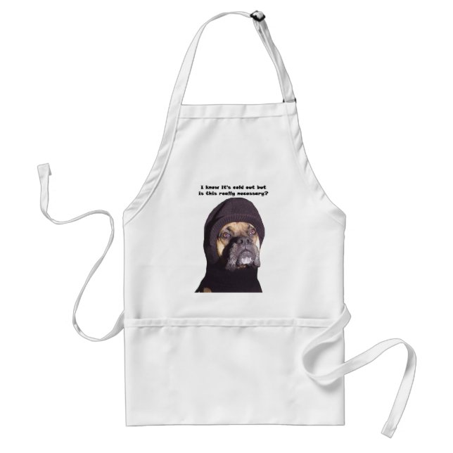 Boxer: Is This Really Necessary? Adult Apron (Front)