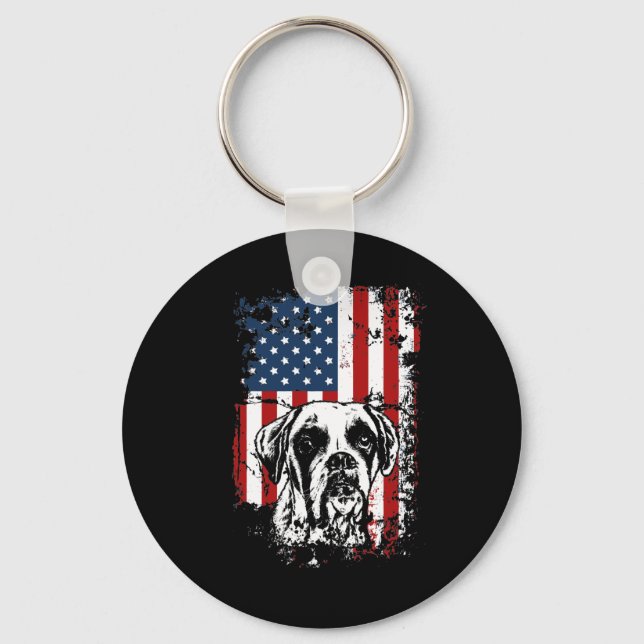 Boxer Keychain (Front)