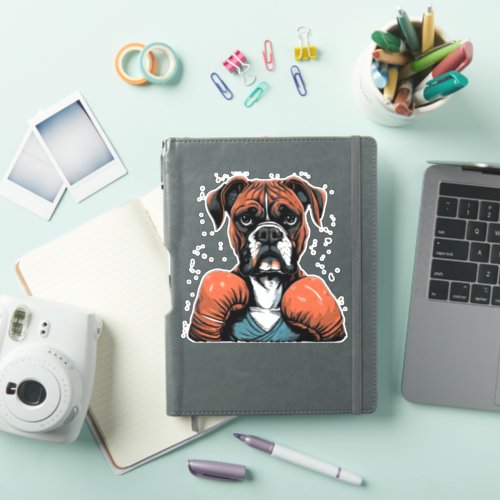 Boxer Love Apparel Canine_Inspired Sticker