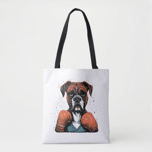 Boxer Love Apparel Canine_Inspired Tote Bag