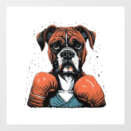 Boxer Love Apparel Canine_Inspired Wall Decal