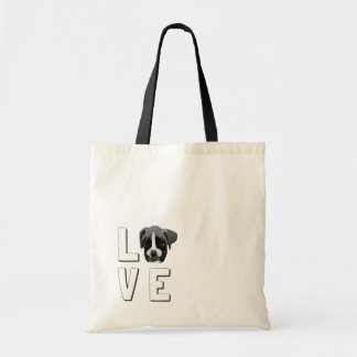 Boxer Love Tote Bag