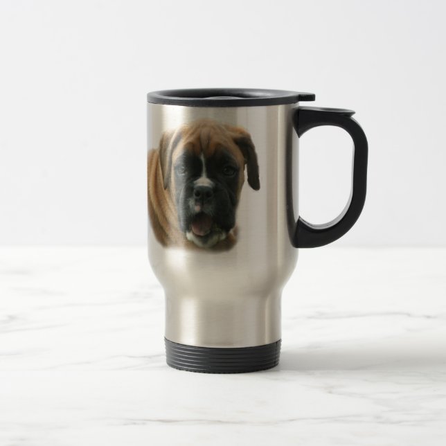 Boxer Love Travel Mug (Right)