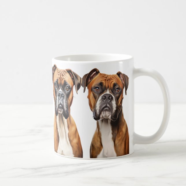 Boxer lovers coffee mug (Right)
