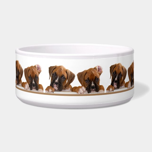 Boxer Lovers Pet Bowl (Front)