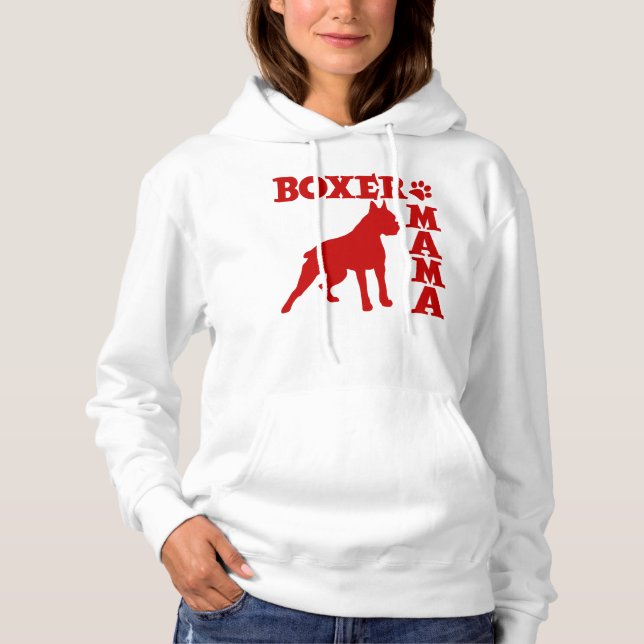 BOXER MAMA HOODIE (Front)