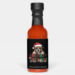 Boxer - Merry Christmas Dog Oversized T-Shirt Hot Sauces