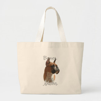 Boxer Mom 2 Large Tote Bag