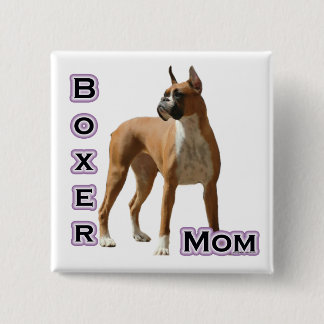 Boxer Mom 4 - Button
