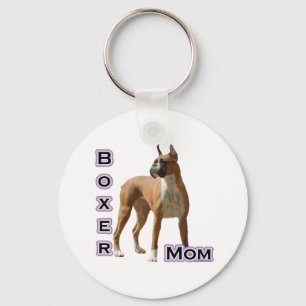 Boxer Mom 4 - Keychain
