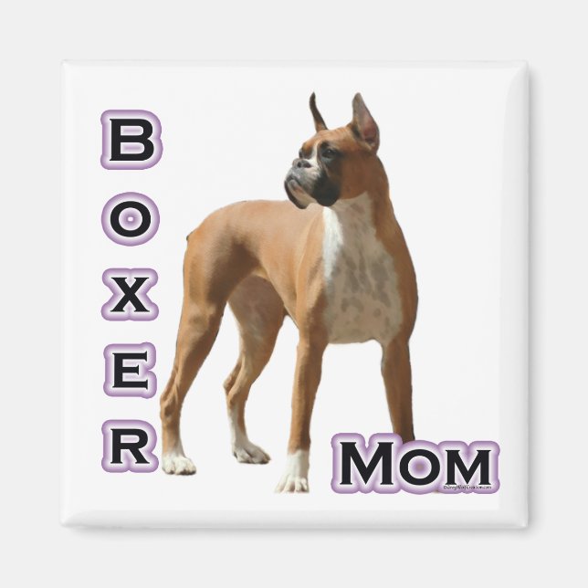 Boxer Mom 4 - Magnet (Front)
