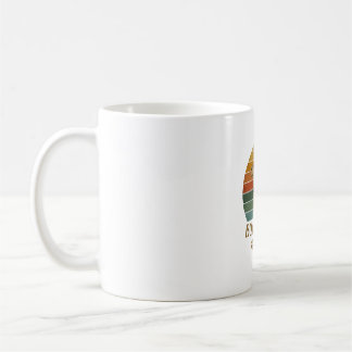 Boxer Mom Dog Retro Sunset Paw Prints_1 Coffee Mug
