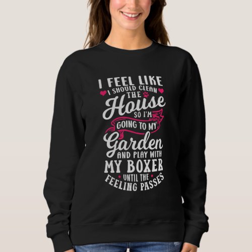 Boxer Mom Dog Sweatshirt