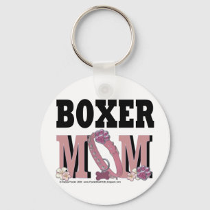 Boxer MOM Keychain