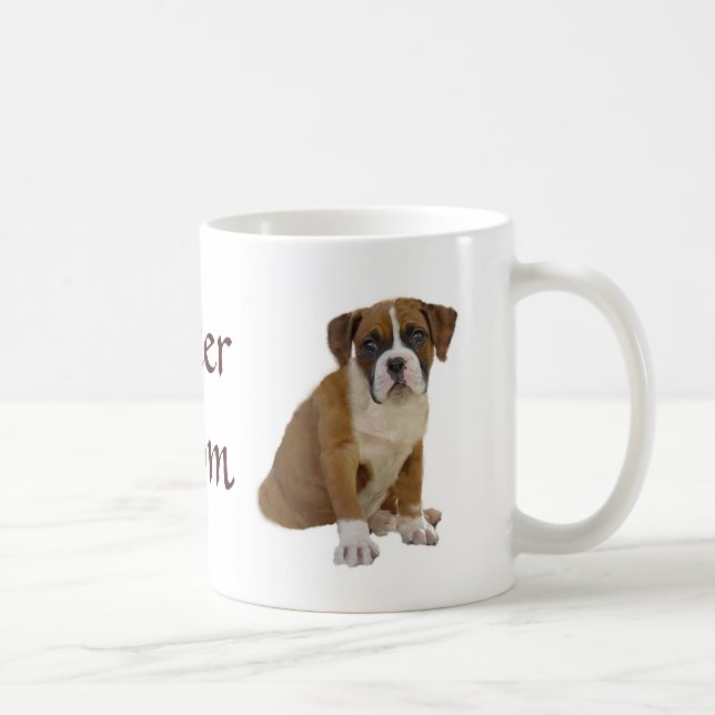 Boxer Mom Mug (Right)