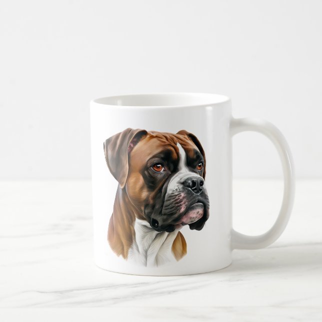 boxer mom mug (Right)