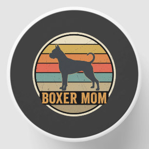 Boxer Mom Retro Sunset Dog Mini Candle Favors