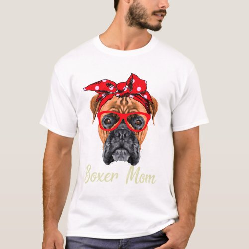 Boxer Mom T_Shirt